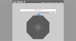 Desktop Screenshot of magic8.co.uk